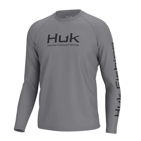 Huk Night Owl Vented Pursuit Long Sleeve Men's Shirt 