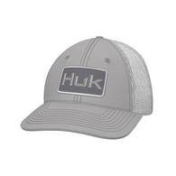 Huk Harbor Mist Bold Patch Trucker Cap 