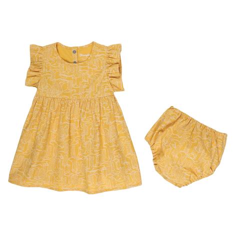 Wrangler Yellow Baby Girl Dress
