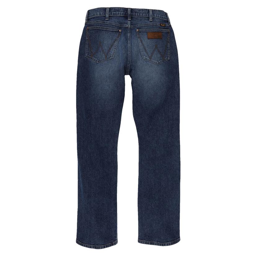  Wrangler Retro Premium Slim Boot Green Men's Jeans