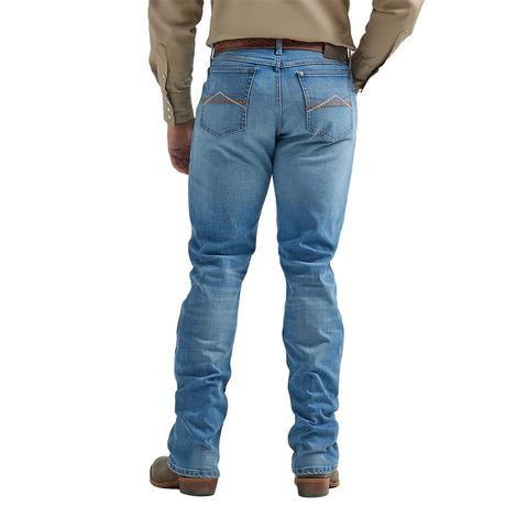 Wrangler 20X 42 Harness Light Wash Men's Bootcut Jeans