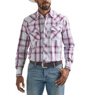 Wrangler 20X Pink Competition Advanced Comfort Long Sleeve Men's Shirt