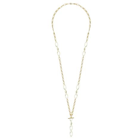 Natalie Wood Jewerly Blossom Toggle Gold Necklace 