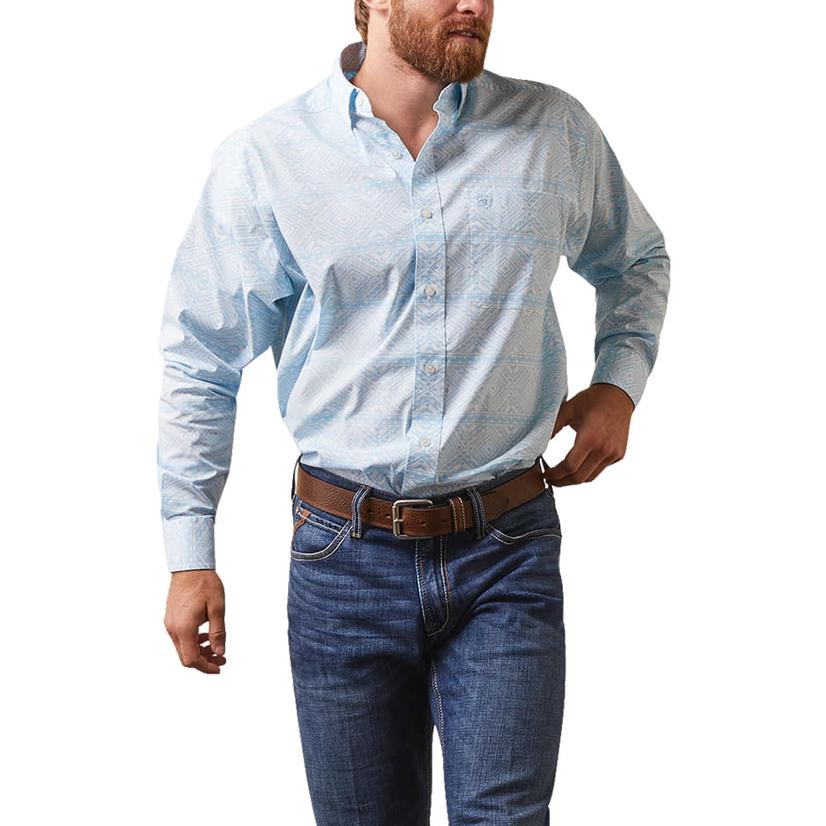  Ariat Niguel Horizon Men's Long Sleeve Buttondown Shirt