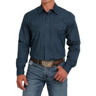 Cinch Modern Fit Navy Long Sleeve Snap Men's Shirt
