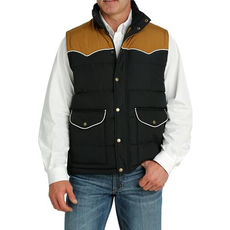 Cinch Polyester Quilted Two Toned Men's Vest