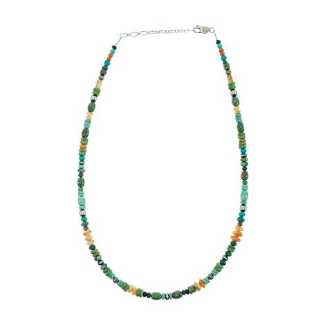 South Texas Tack Multi Stone Necklace