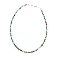 South Texas Tack Oxidized Bead Necklace