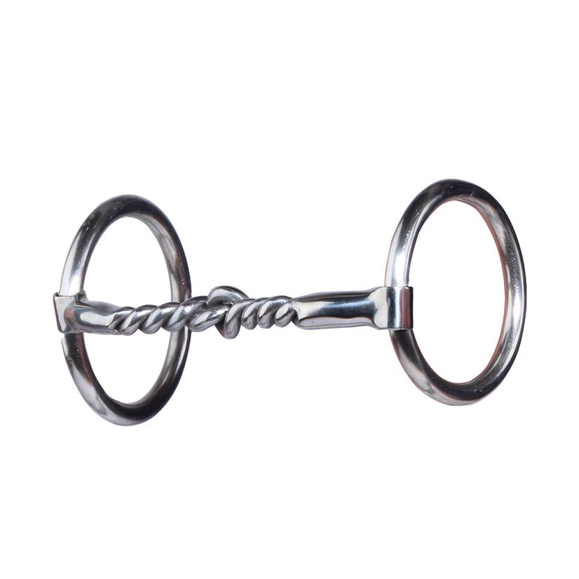  Professional Choice Half And Half O- Ring Twisted Wire Snaffle Bit