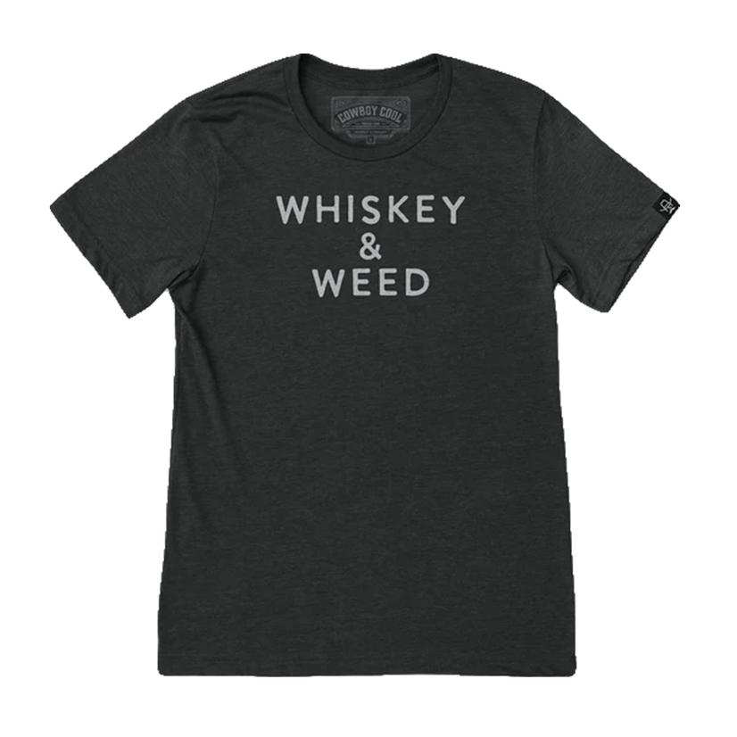  Cowboy Cool Black Whiskey & Weed Shirt