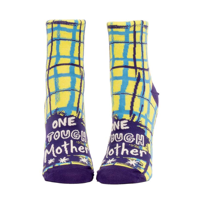  Blue Q One Tough Mother Women's Ankle Socks