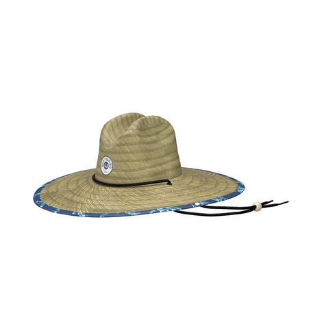 Huk Set Sail Straw Palm Wash Men's Hat 