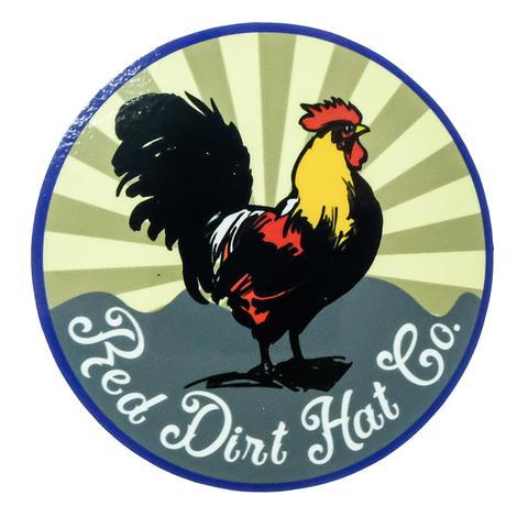 Red Dirt Hat Co Chicken Sticker 