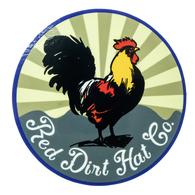 Red Dirt Hat Co Chicken Sticker 