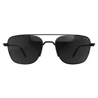 Bex Mach Matte Black and Gray Sunglasses