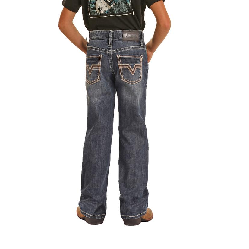  Rock And Roll Cowboy Reflex Bootcut Boy's Jeans