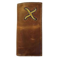 Twisted X Bifold Leather Earth Tone Beading Insert Men's Wallet