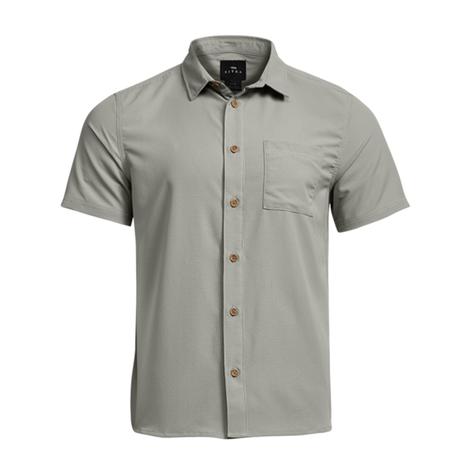 Sitka Grey Mojave Short Sleeve Men's Shirt