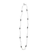 West And Co Multi Link With Navajo Pearl Disc Necklace 