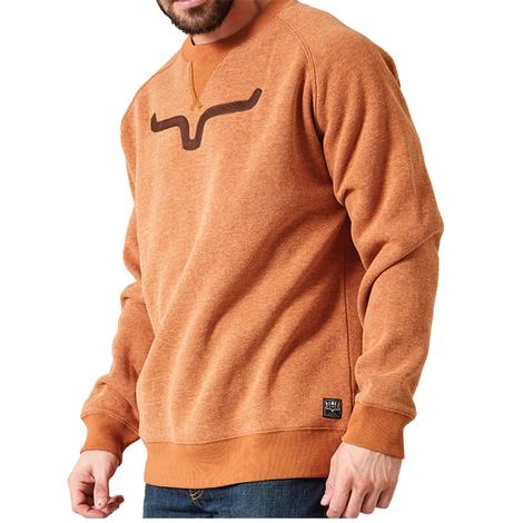 Kimes Ranch Rusty Heather Vintage Crew New Fab Men's Pullover