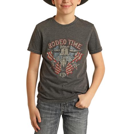 Rock And Roll Dale Brisby Graphic Boy's Tee