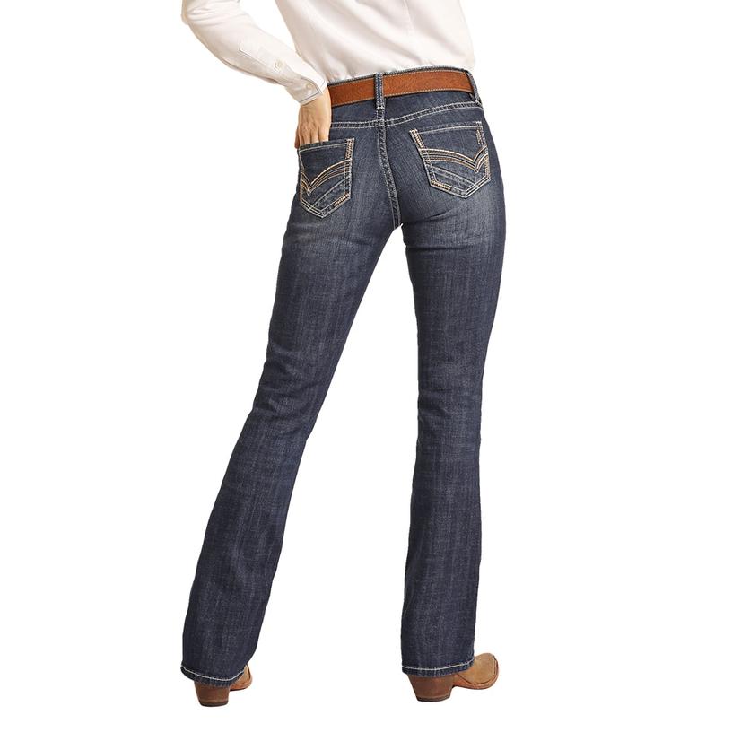  Rock & Roll Cowgirl Ladies Riding Jeans
