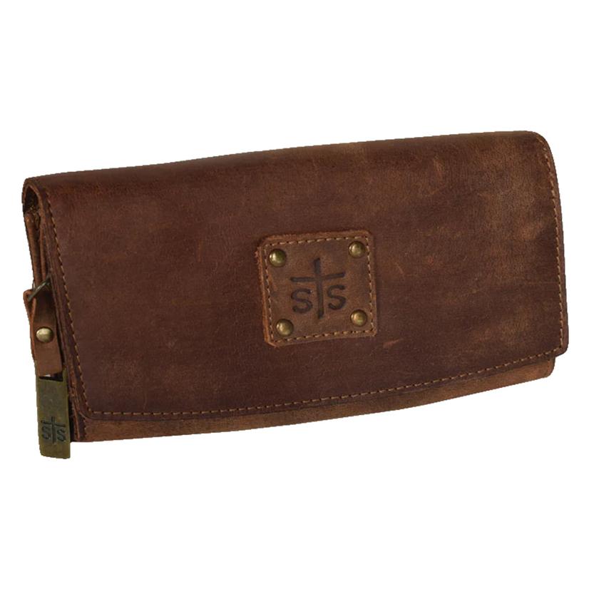  Sts Ranchwear Brown Baroness Trifold Wallet
