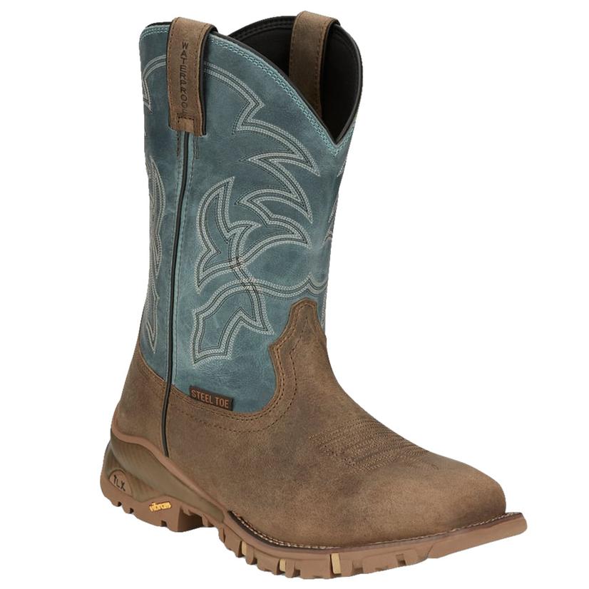 TLX Roustabout Men's Tan Work Boot by Tony Lama Boots