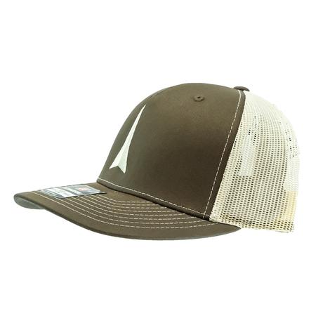 Fast Back Chocolate and Birch Logo Cap
