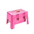 Grooming Stool with Flip-top Tool Box and Storage Compartment - Asst Colors PINK