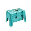 Grooming Stool with Flip-top Tool Box and Storage Compartment - Asst Colors TEAL