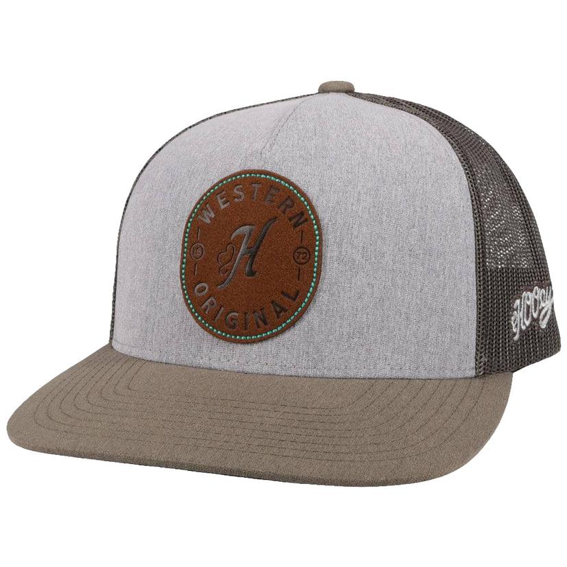  Hooey Spur Grey And Charcoal Cap