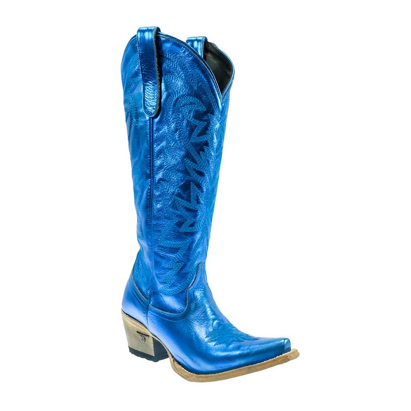  Lane Boot Co Metallic Blue Smokeshow Women's Boots