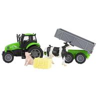 Breyer Farms Tractor and Tag-A-Long Wagon