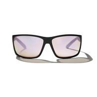 Bajio Bales Beach Matte Black with Violet Mirror Lens Sunglasses