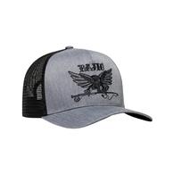 Bajio Eagle Twill Grey/Black Trucker Cap