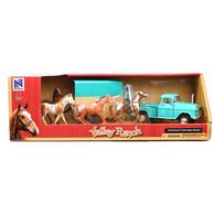 M+F BigTime Rodeo Playset Vintage 55 Chevy Valley Ranch