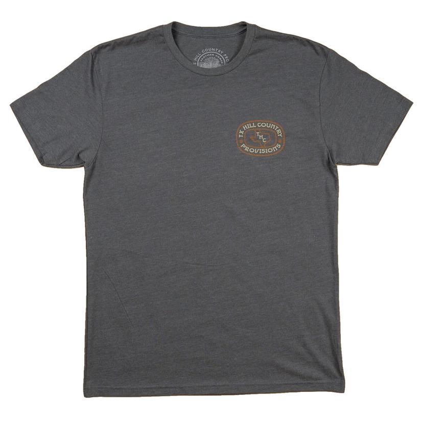  Thc Provisions Tx Hill Country Buckle Graphic Men's Navy Tee