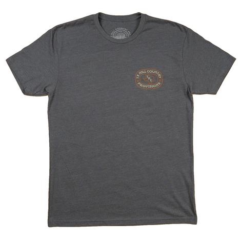 THC Provisions TX Hill Country Buckle Graphic Men's Navy Tee
