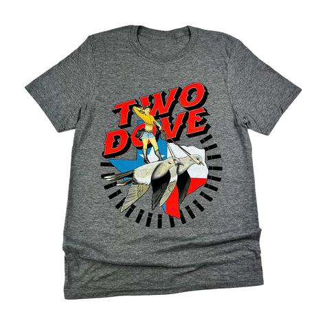 Two Dove The Paloma Pin Up Grey Men's Tee