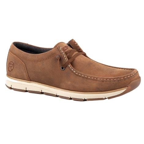 Roper Lloyd Brown Leather Casual Men's Shoe