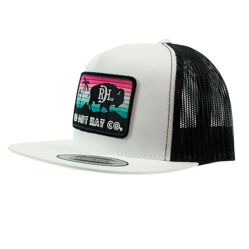  Red Dirt Hat Co Miami Vice White Cap