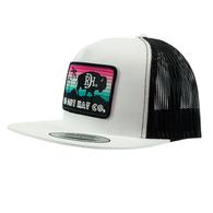 Red Dirt Hat Co Miami Vice White Cap 