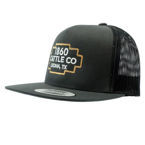 Armadillo Hat Co. Rough Rider Black And Charcoal Cap