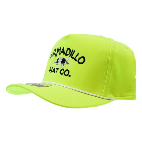 Armadillo Hat Co. Neon Yellow The Gnarly Cap