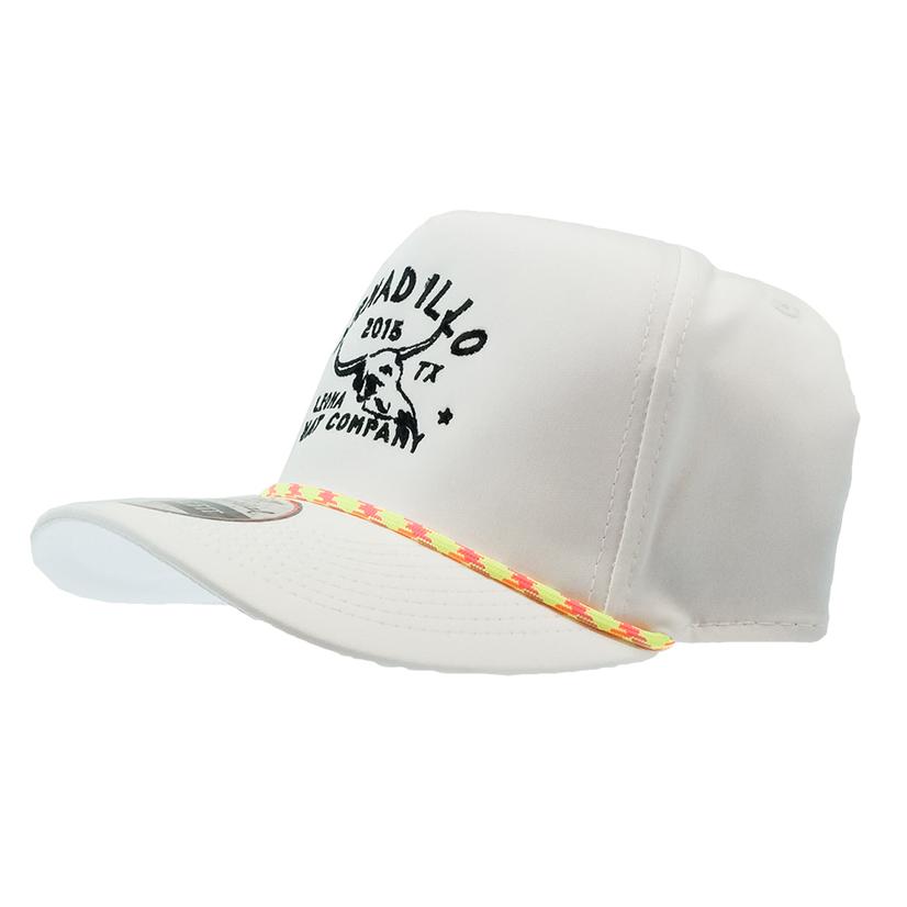  Armadillo Hat Co.White Skully Cap