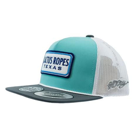 Cactus Ropes Mint and White Meshback Youth Cap
