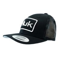 Huk Logo Black Trucker Cap