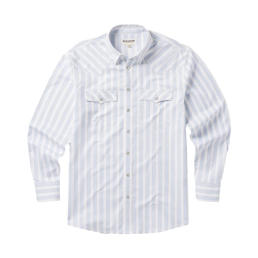  Schaefer Men's Classic Western Button Down Snap Long Sleeve Shirt Presidio