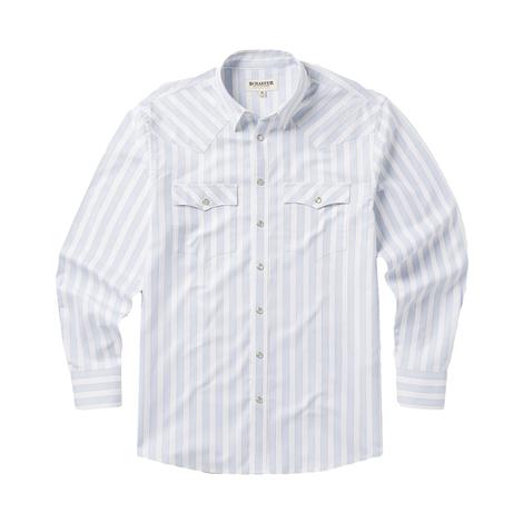 Schaefer Men's Classic Western Button Down Snap Long Sleeve Shirt Presidio